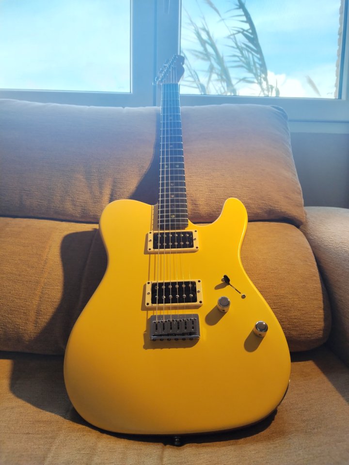 Fender telecaster american Deluxe QMT