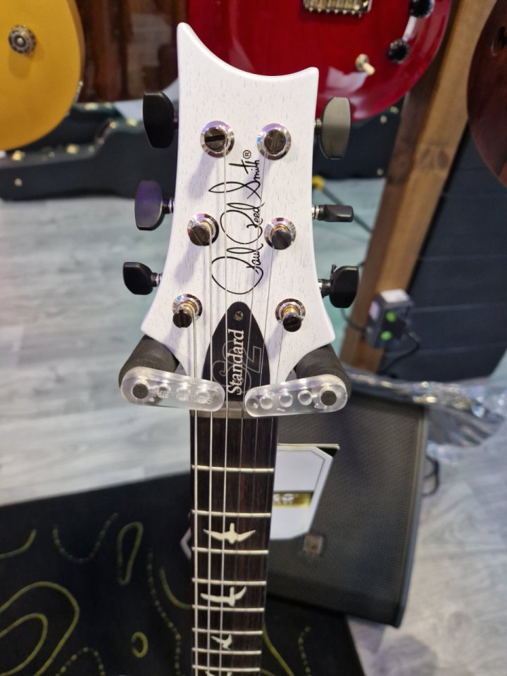 PRS s2 std 24 satin pearl white