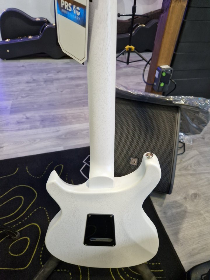 PRS s2 std 24 satin pearl white