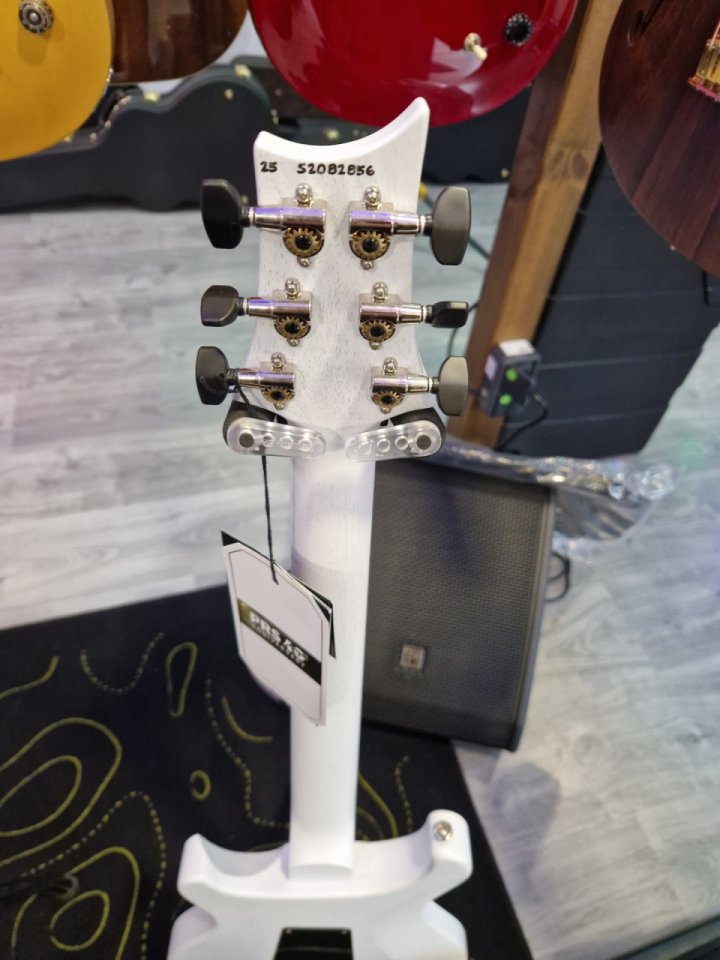 PRS s2 std 24 satin pearl white