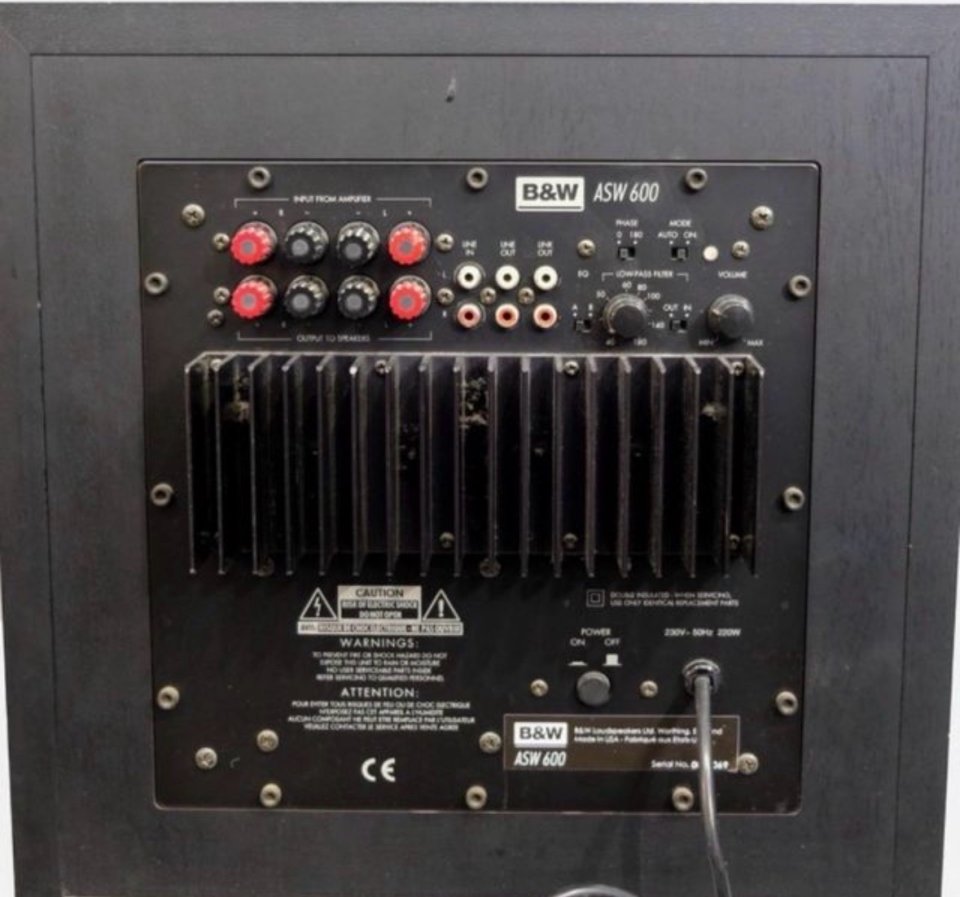 Subwoofer B&W ASW 600