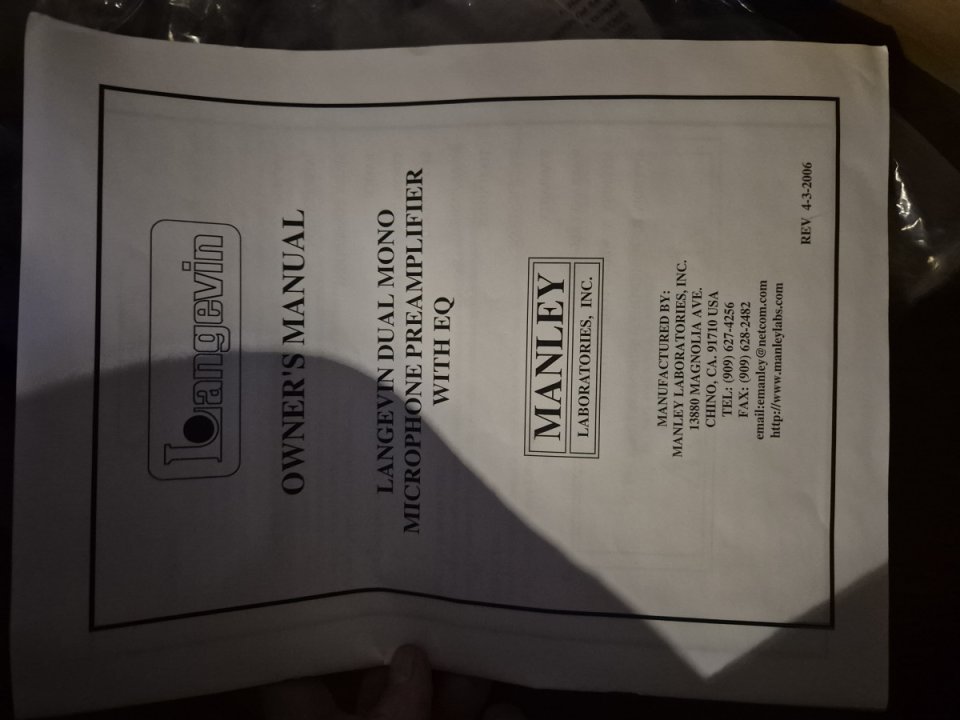 Manley Langevin Dual Mono