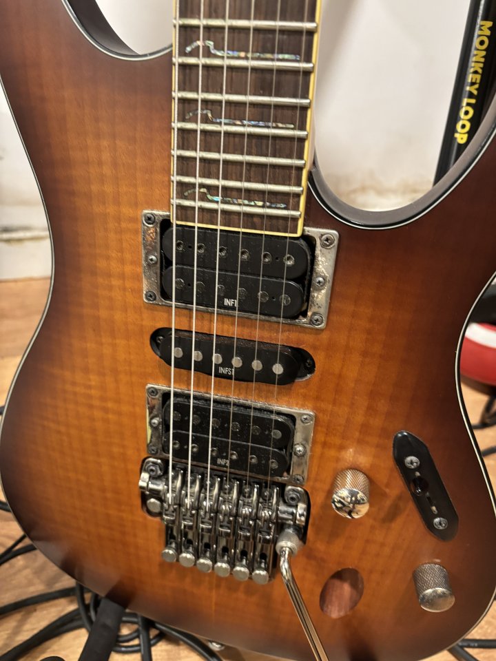 Guitarra Ibanez S670FM de segunda mano · Foto 2 de 6 · Barcelona · 490 €