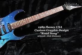 ibanez usa custom graphic o metal design (ucmd)
