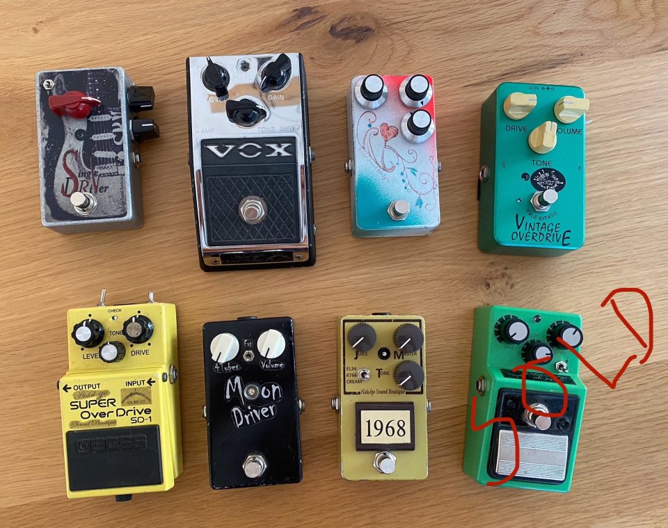 Colección pedales Hidalgo Sound