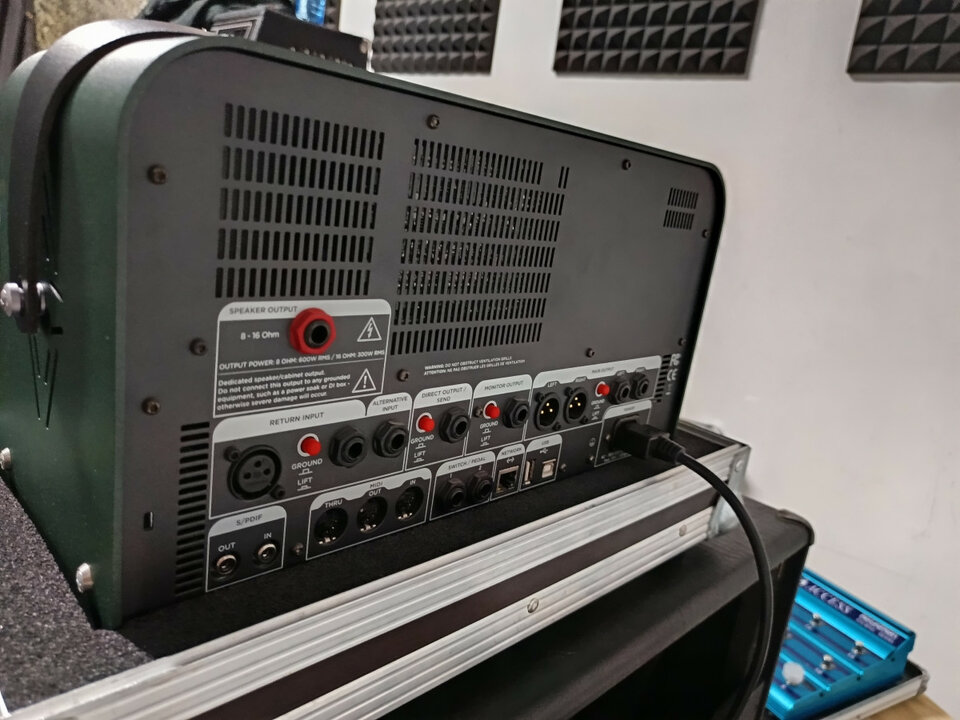 Vendo kemper powerhead+flight case