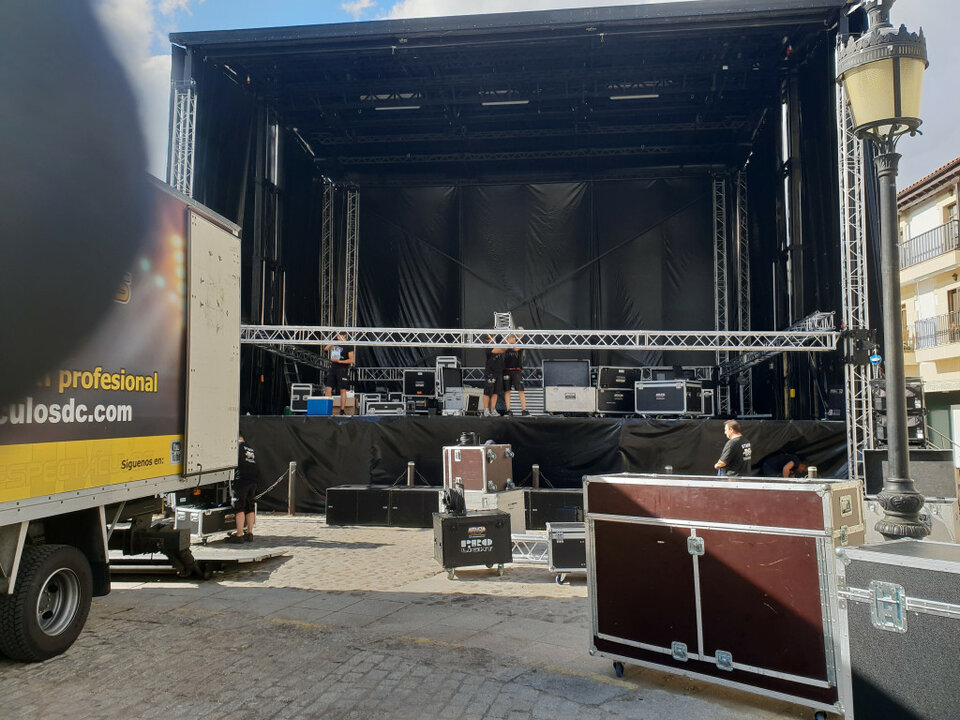 Sonorización de todo tipo de eventos, festivales, eventos corporativos