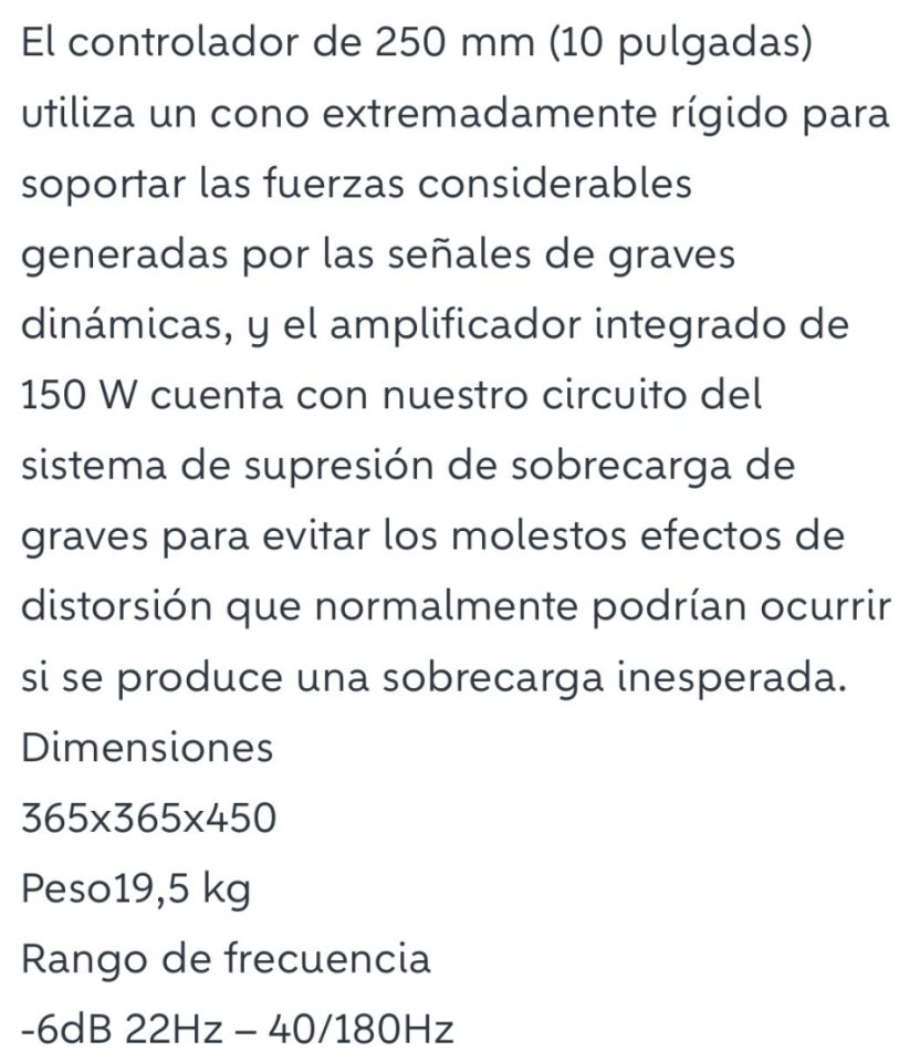 Subwoofer B&W ASW 600