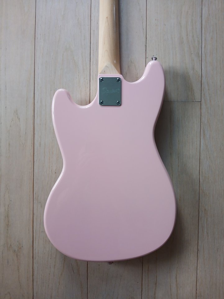 Squier FSR Sonic Bronco Shell Pink