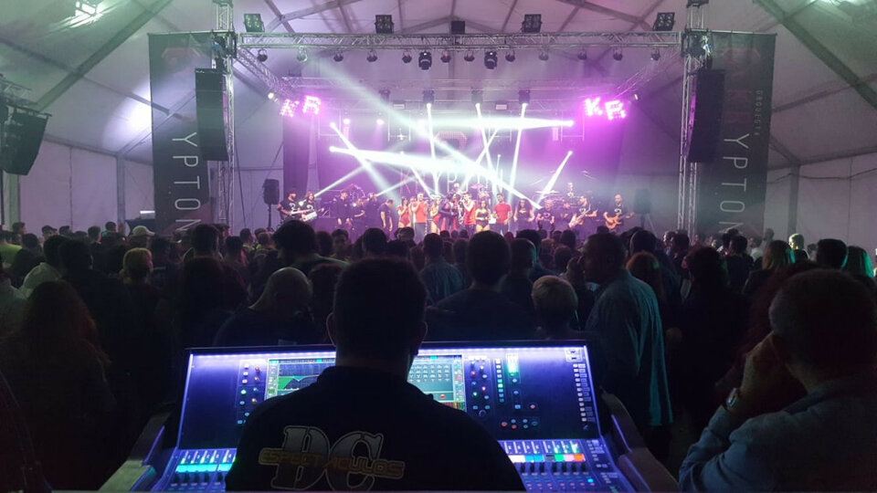 Sonorización de todo tipo de eventos, festivales, eventos corporativos