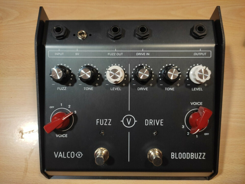 Valco Bloodbuzz Fuzz + Drive Como Nuevo.