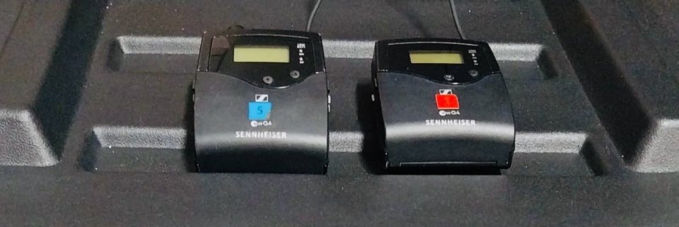 2 Senheisser Ew G4 IEM 548-572 MHz