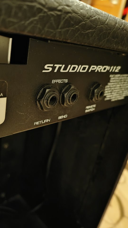 Peavy Studio Pro Red Stripe