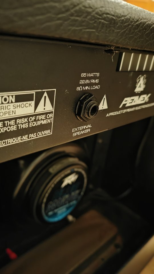 Peavy Studio Pro Red Stripe