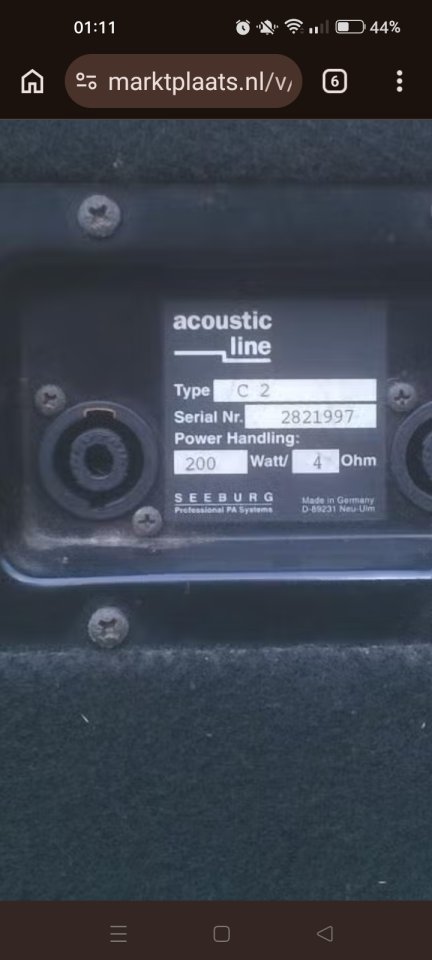 Set altavoces seeburg acoustic line (2 tops+1 sub) de segunda mano · Foto 7 de 9 · Alicante · 900 €