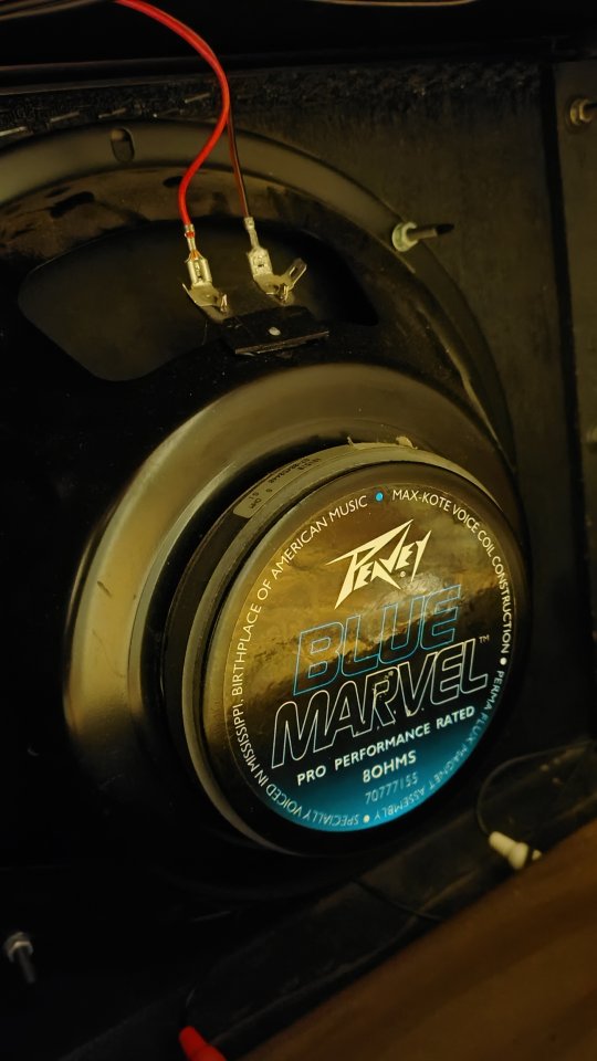 Peavy Studio Pro Red Stripe