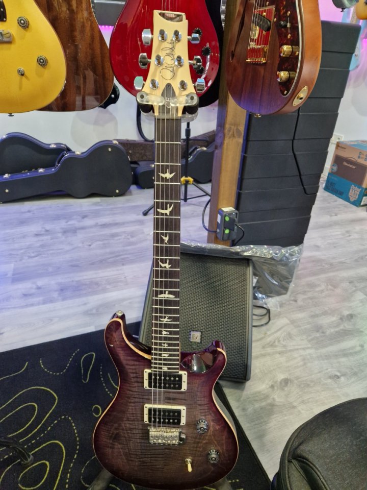 PRS ce24 Faded Grey black purple