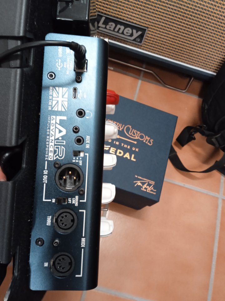 Laney Lionheart loudpedal Tom Quayle.