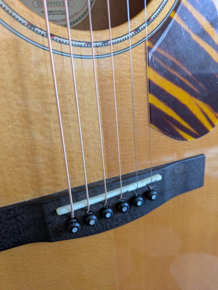 VENDO/CAMBIO Acustica Fender Paramount PO-220E -FOTOS ACTUALIZADAS- de segunda mano · Foto 4 de 8 · Madrid · 530 €