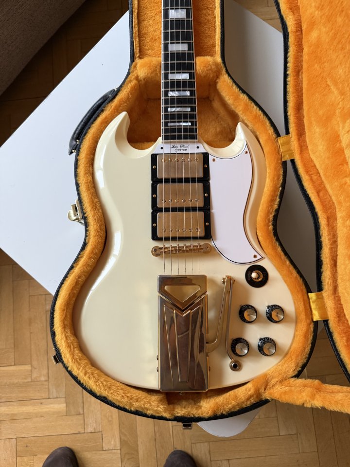 Gibson Les Paul SG Custom 1961 60 aniversario de segunda mano · Foto 2 de 10 · Madrid · 4700 €