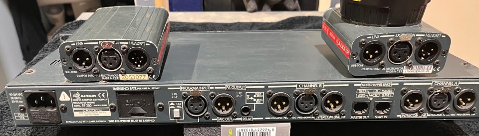 Vendo intercom altair