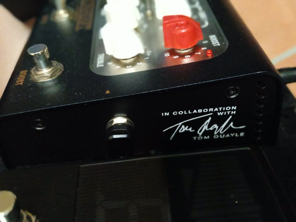 Laney Lionheart loudpedal Tom Quayle.