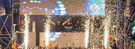 Alquiler efectos especiales para eventos