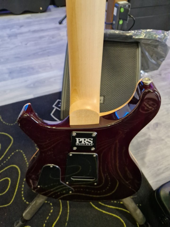 PRS ce24 Faded Grey black purple