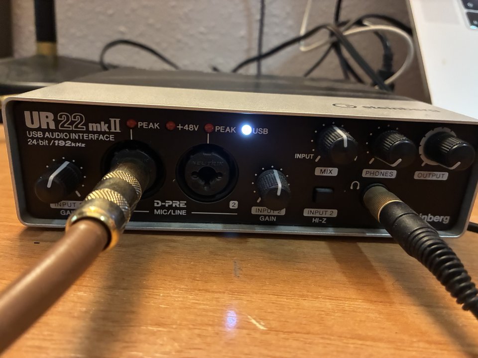 Interfaz de audio Steinberg UR22mkII de segunda mano · Foto 2 de 3 · Barcelona · 70 €