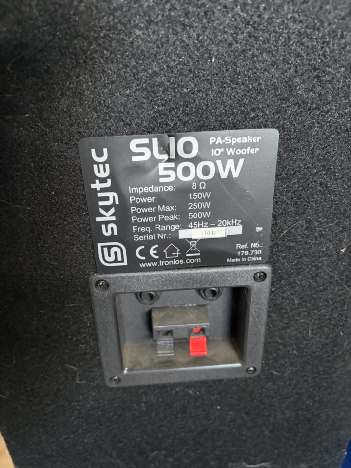 Altavoces Skytec Slio 500w de segunda mano · Foto 2 de 3 · Córdoba · 100 €