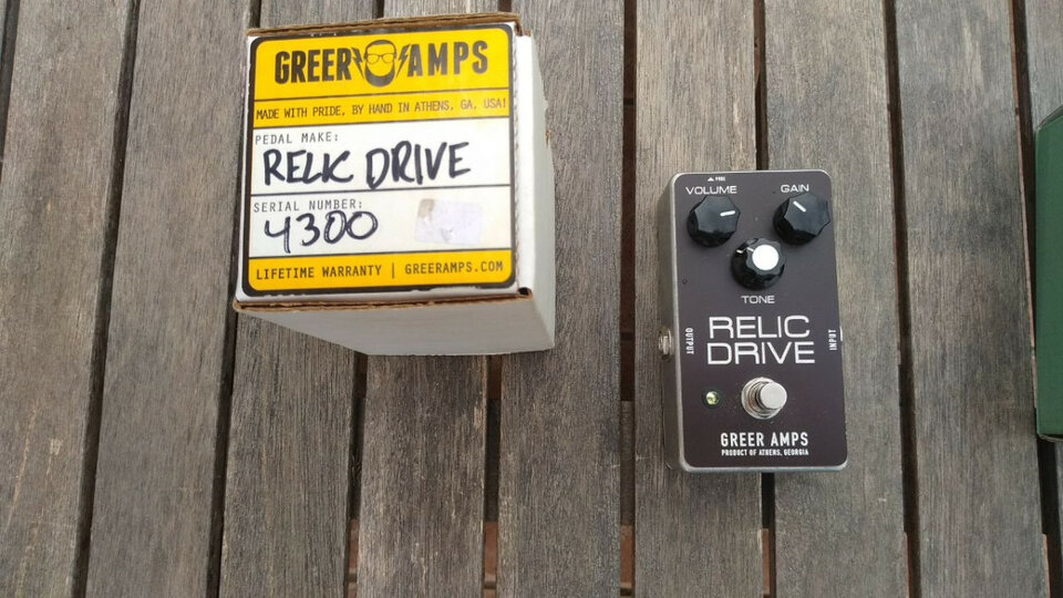 (140€) Overdrive de Greer Amps  Relic Drive