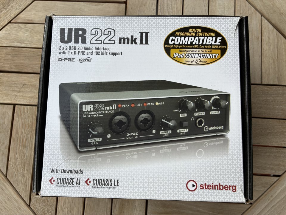 Interfaz de audio Steinberg UR22mkII de segunda mano · Foto 3 de 3 · Barcelona · 70 €