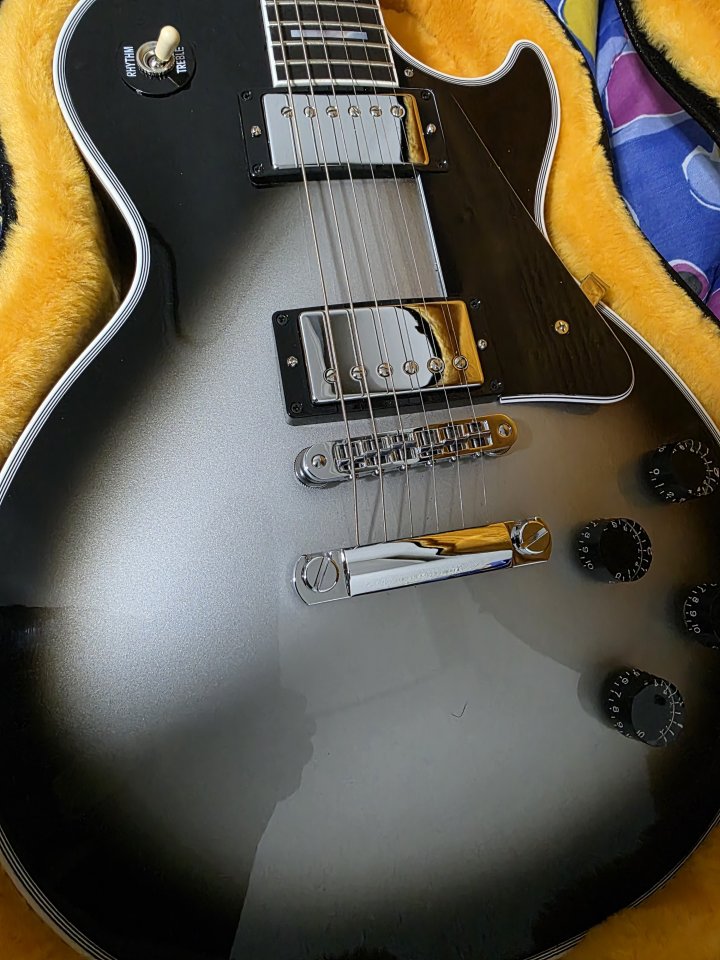 Gibson Les Paul Custom Silverburst(RESERVADA)