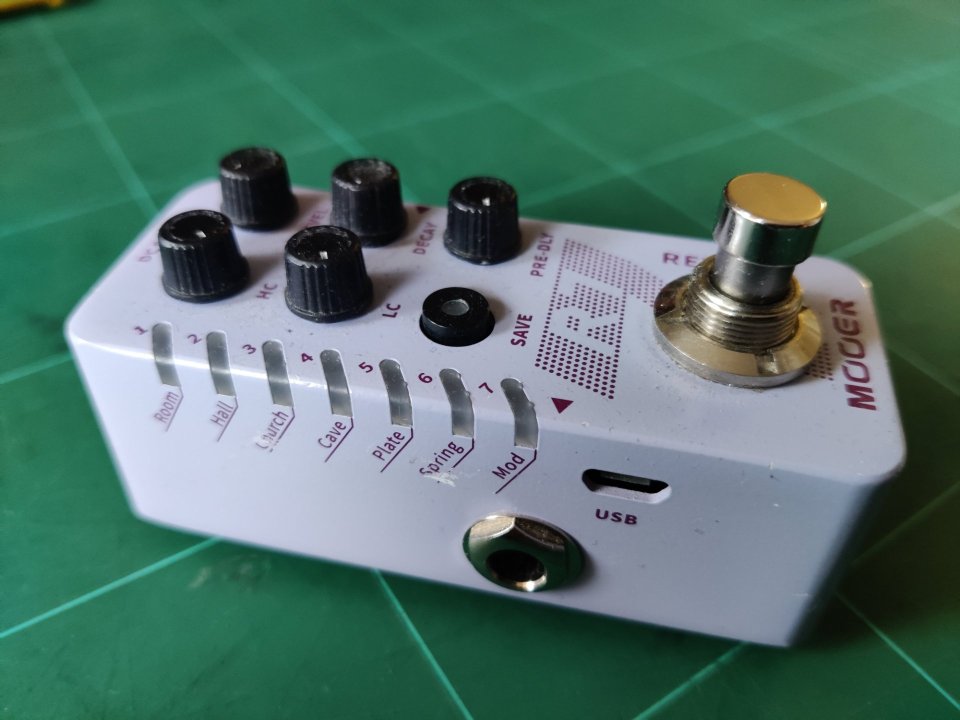 Pedal Mooer Reverb R7