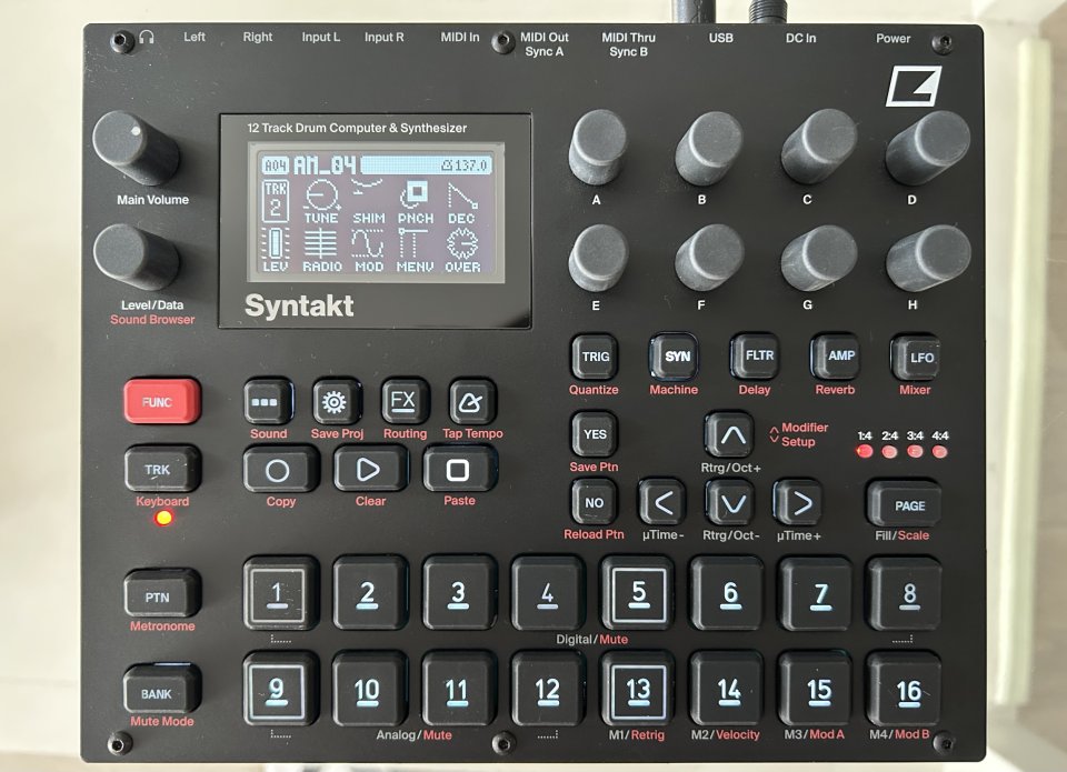Elektron Syntakt de segunda mano · Foto 8 de 8 · Madrid · 750 €