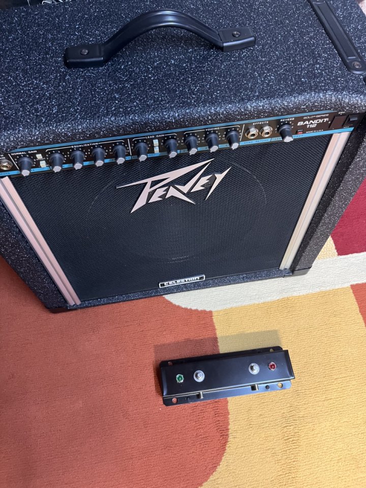Amplificador PEAVEY BANDIT 112 de segunda mano · Foto 5 de 8 · Salamanca · 300 €