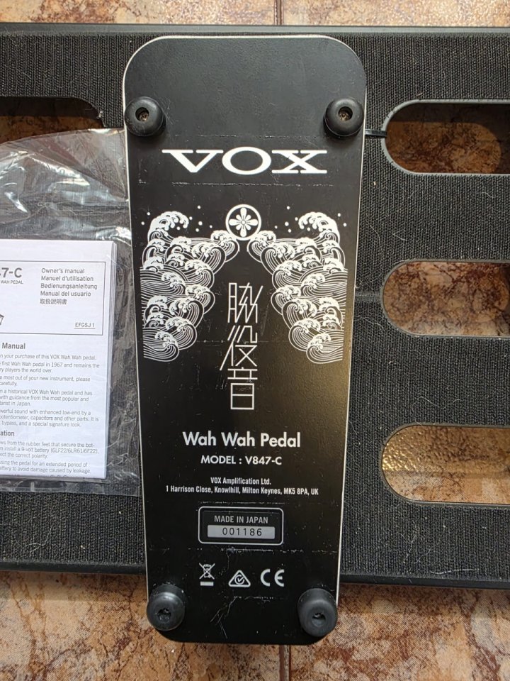 Pedal Wah Vox V847-C japan (envío incluido) de segunda mano · Foto 6 de 7 · Cantabria · 200 €