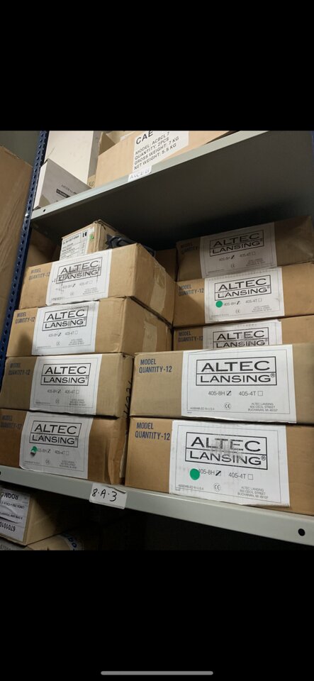 Altavoz todo rango Altec Lansing , 72 unidades nuevas disponibles