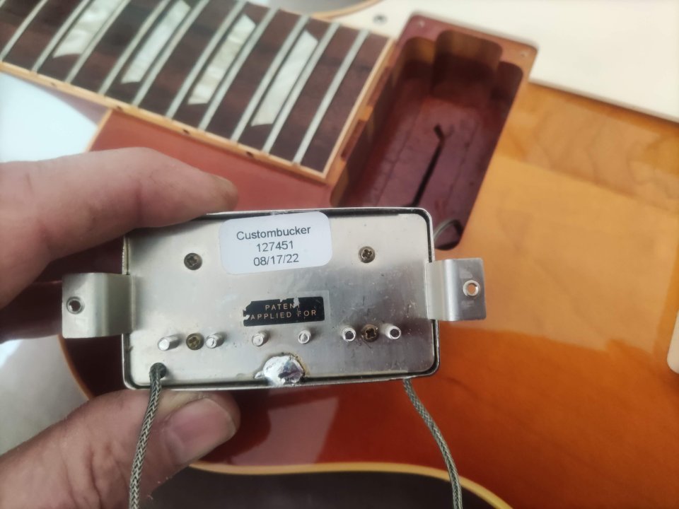 pastillas Custombukers alnico 3