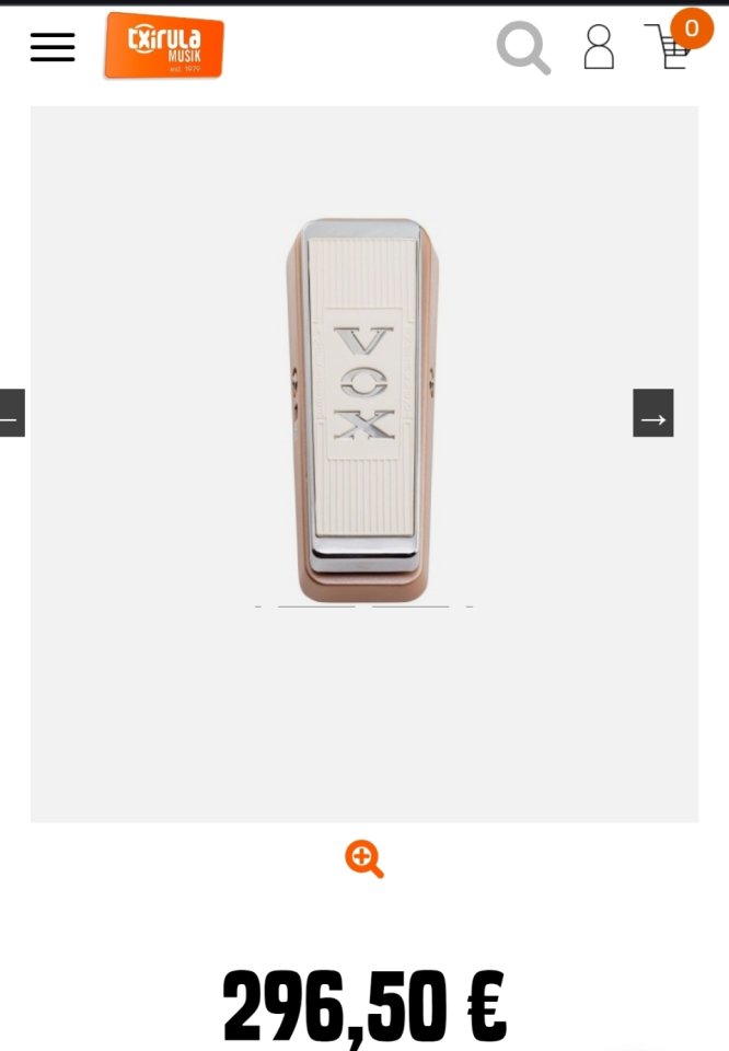 Pedal Wah Vox V847-C japan (envío incluido) de segunda mano · Foto 7 de 7 · Cantabria · 200 €