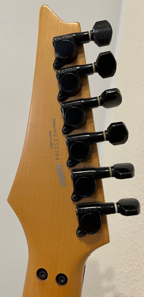 Ibanez RG550 (1993) de segunda mano · Foto 4 de 4 · Barcelona · 700 €