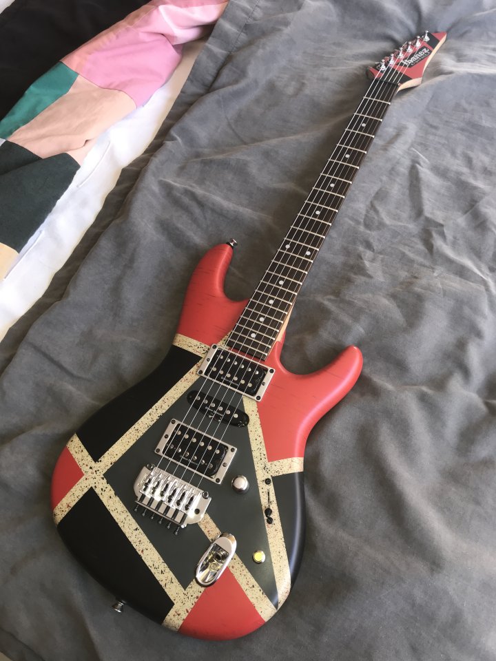 Ibanez Ergodyne  Frankenstrat / Duncan Designed HSH / Killswitch