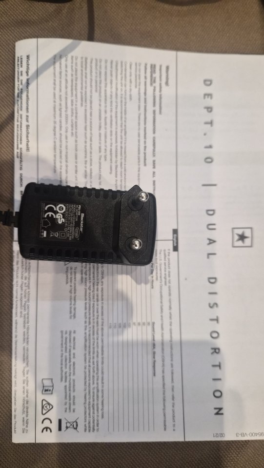 Tegal por Compra de Guitarra de este Pedal Blackstar Dept 10 Dual Distosion de segunda mano · Foto 7 de 8 · Castellón · 1 €