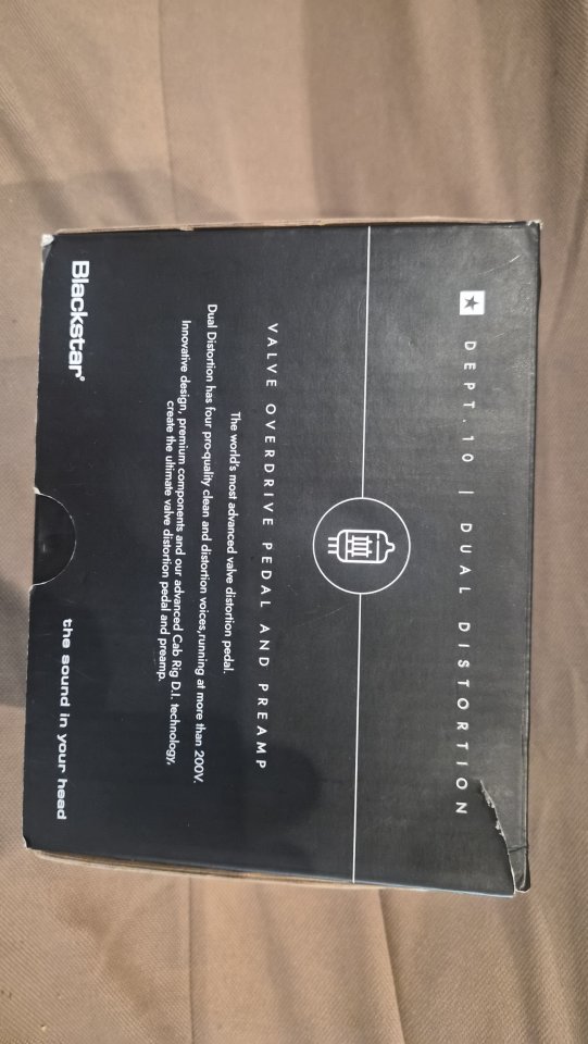Tegal por Compra de Guitarra de este Pedal Blackstar Dept 10 Dual Distosion de segunda mano · Foto 8 de 8 · Castellón · 1 €