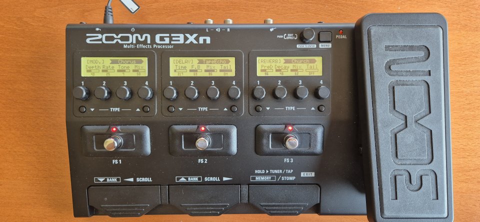 Pedalera multiefectos ZOOM G3XN