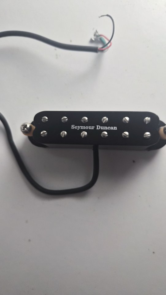 Pastilla Seymour Duncan SL59-1N BLACK Nueva