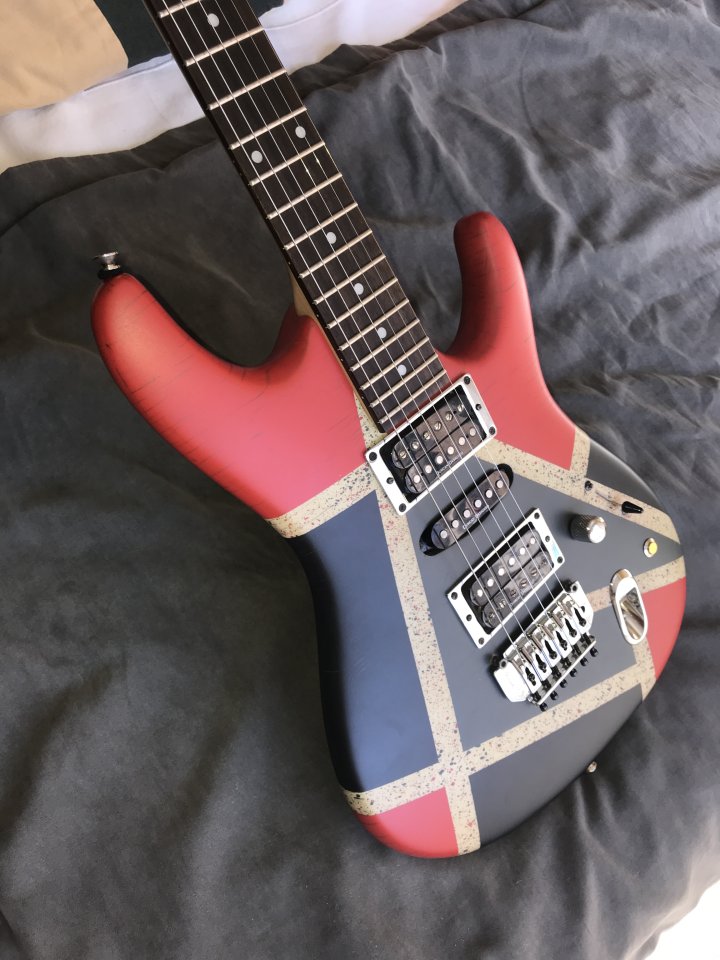 Ibanez Ergodyne  Frankenstrat / Duncan Designed HSH / Killswitch