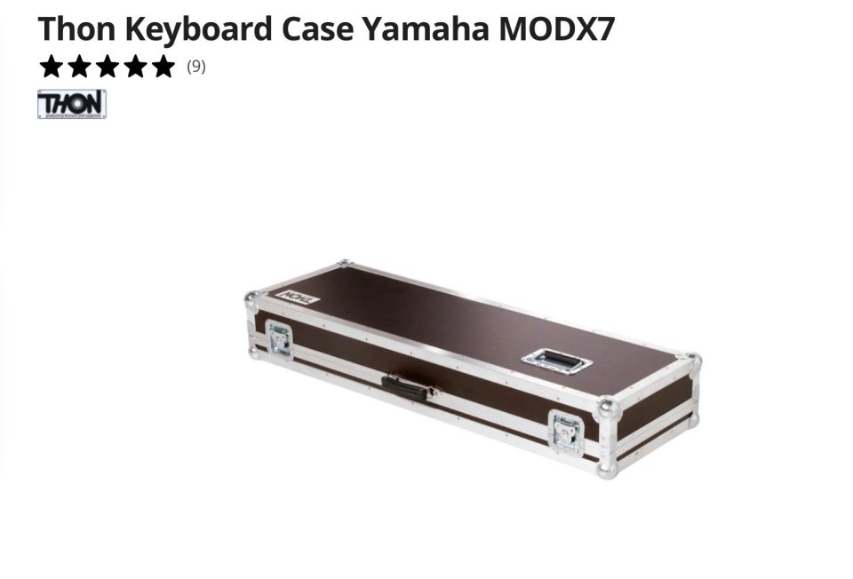 Yamaha MODX7+ con estuche a medida Thon de segunda mano · Foto 4 de 5 · Guadalajara · 1200 €