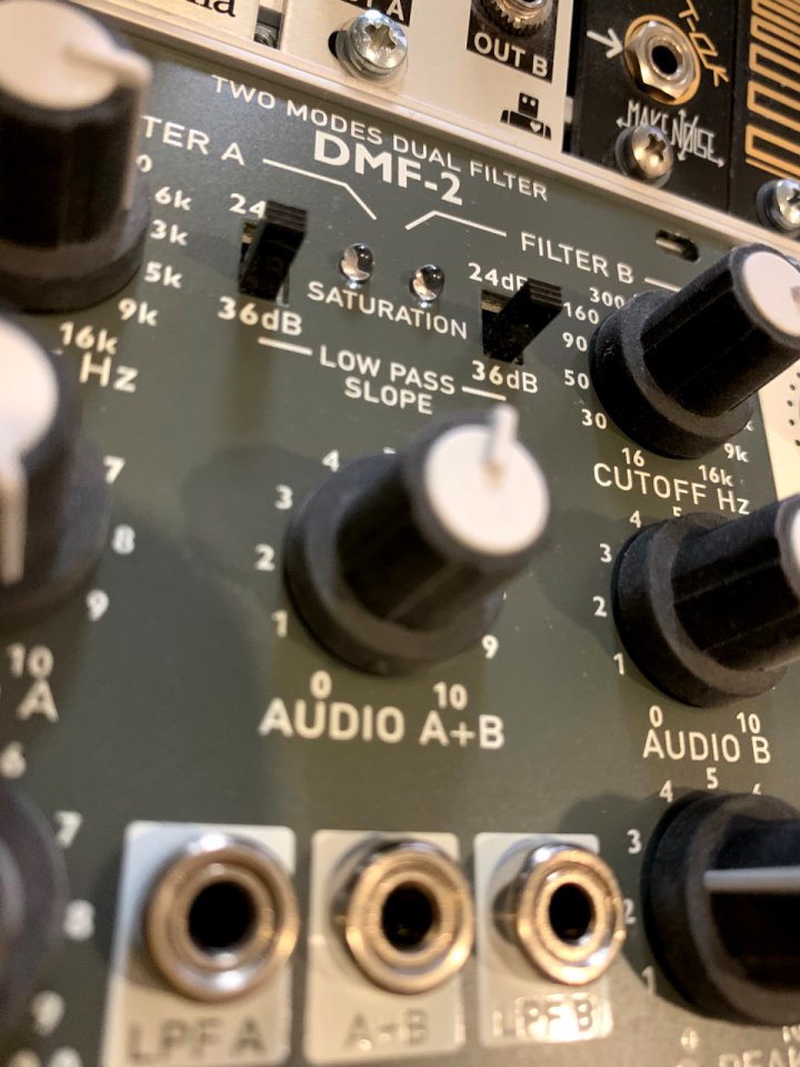 Filtro Estereo Eurorack CWEJMAN DMF-2