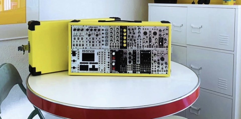 Maleta Rack Eurorack 2 Rows 104hp